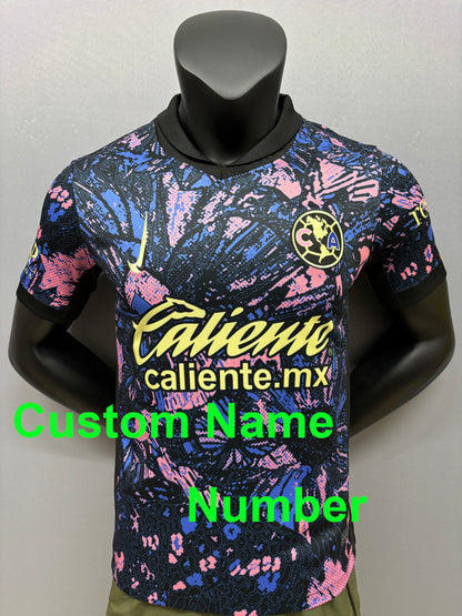 2024 /25 Club America men's jersey with customizable name and number, Club America home away third jersey 10-15 days to destination.