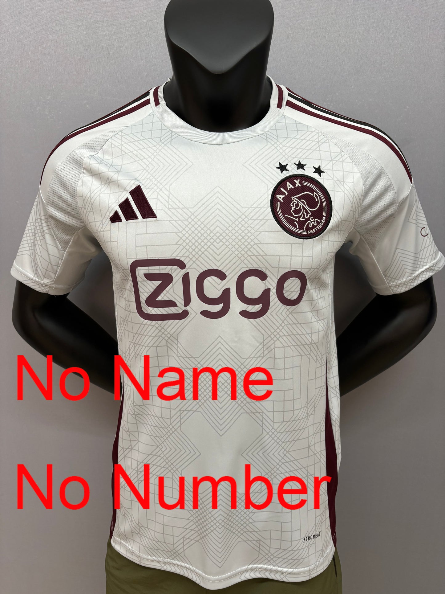 2024 /25 Ajax jersey for men, Name and number can be customized, Ajax home away third jersey 10-15 Days to destination