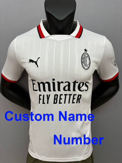 2024 /25  AC Milan jersey for men, Name and number can be customized, AC Milan home away third jersey fourth shirt,Keeper, 10-15 Days to your destinatio