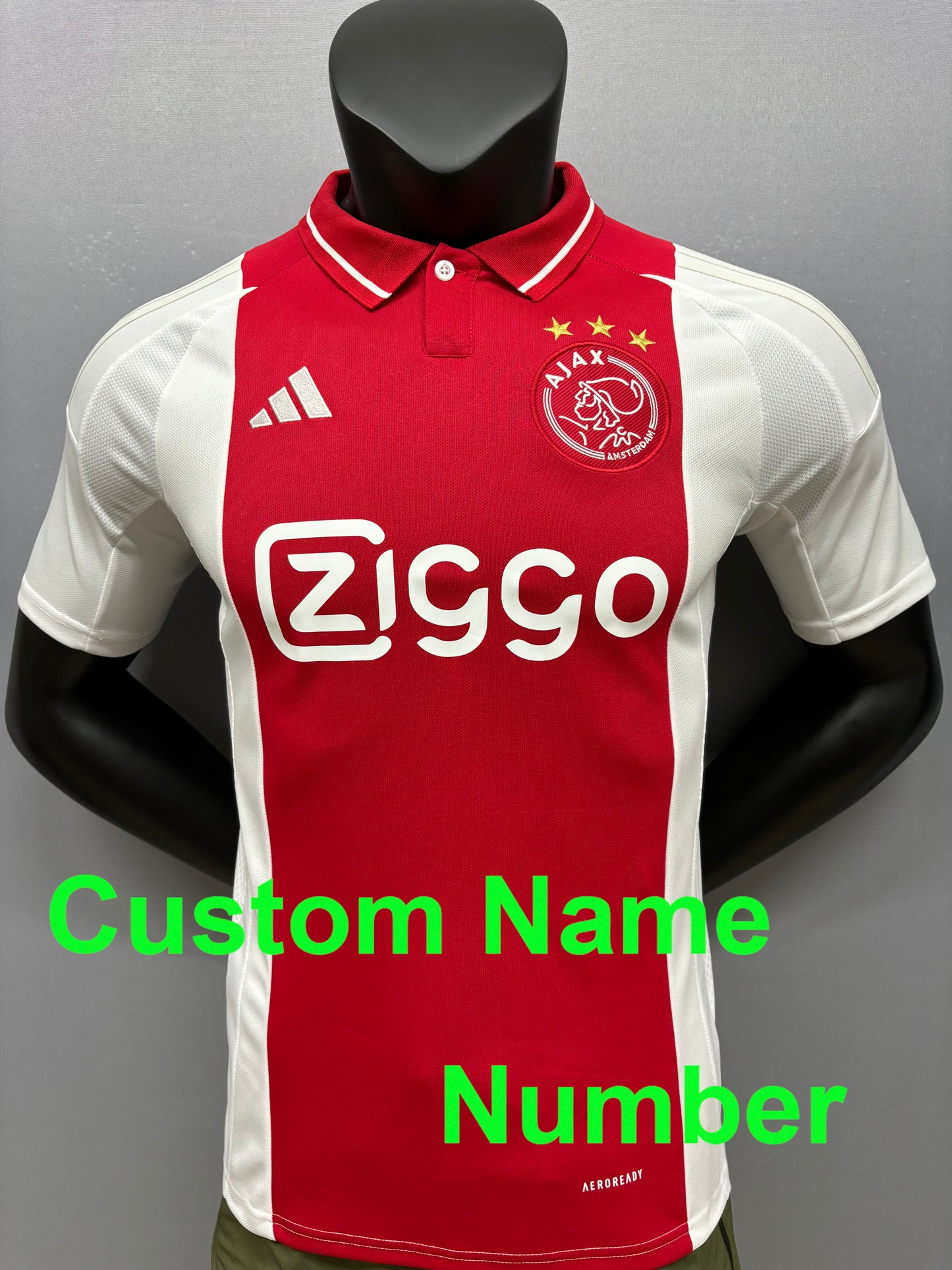 2024 /25 Ajax jersey for men, Name and number can be customized, Ajax home away third jersey 10-15 Days to destination