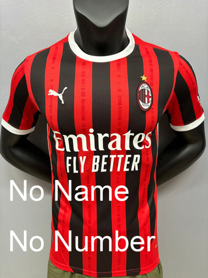 2024 /25  AC Milan jersey for men, Name and number can be customized, AC Milan home away third jersey fourth shirt,Keeper, 10-15 Days to your destinatio