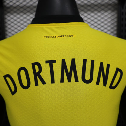 2024-25 FC Dortmund Home Shirt for Mens, Name Number Customised  Dortmund Football Jerseys forAdults, Player Version