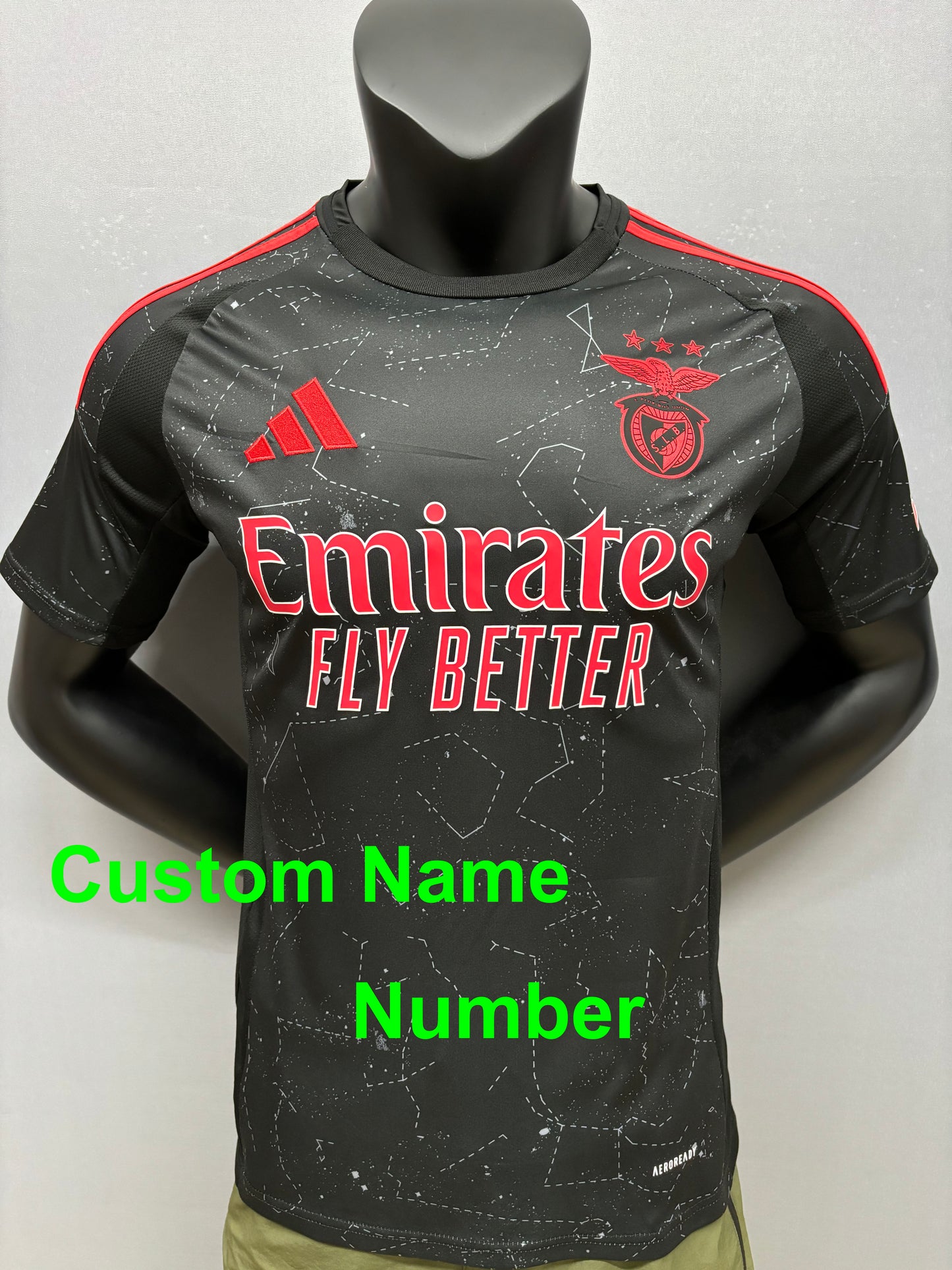 2024 /25 Benfica jersey for men, Name and number can be customized, Benfica home away third jersey, 10-15 Days to your destinatio