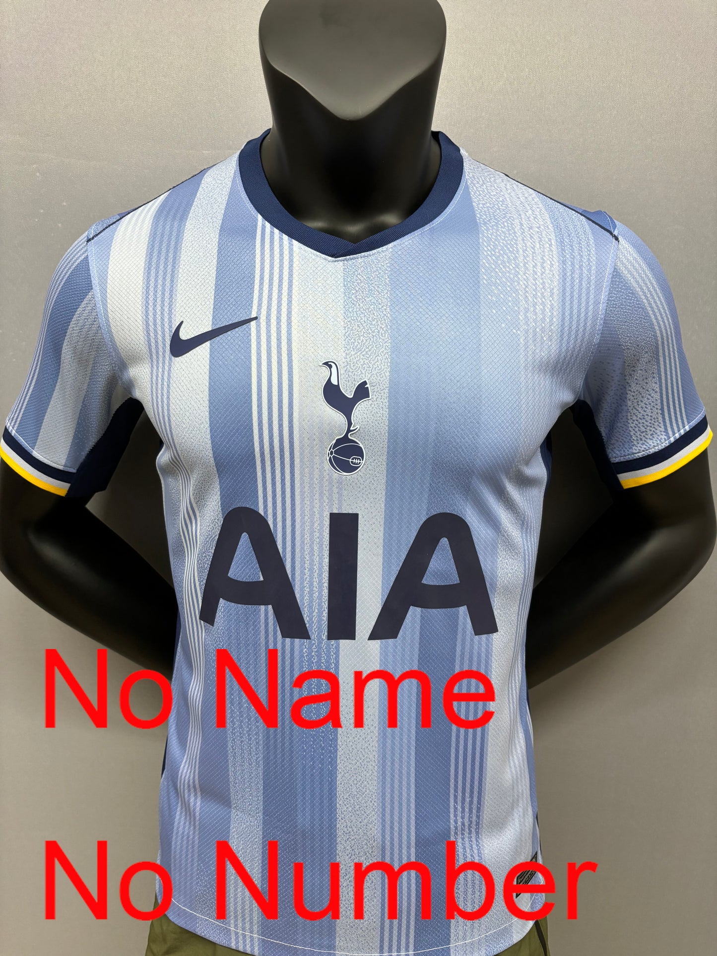 2024 /25 Tottenham Hotspur FC men's jersey with customizable name and number, Tottenham Hotspur FC home away third jersey, 10-15 Days to destination.