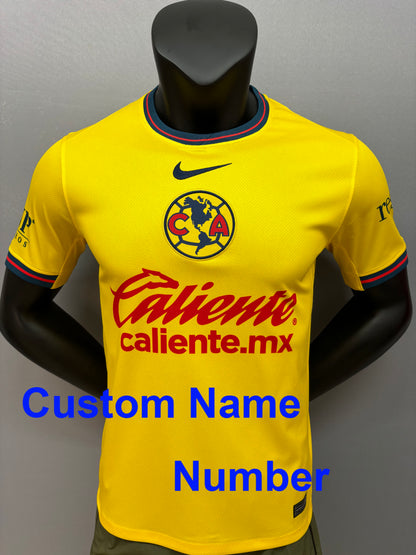 2024 /25 Club America men's jersey with customizable name and number, Club America home away third jersey 10-15 days to destination.