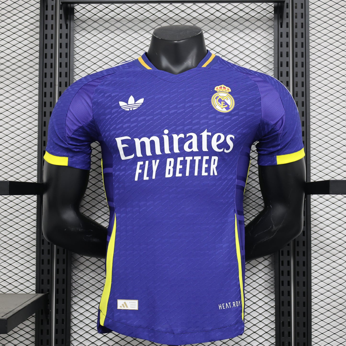 2024-25 Real Madrid Blue Away Shirt for Mens, Name Number Customised  Real Madrid Blue Away Jerseys for Adults, Player Version