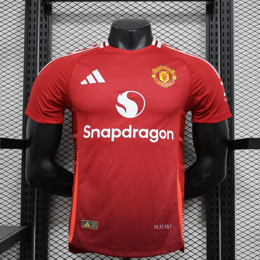 2024/25 Manchester United Home Shirt for Men, Manchester United Jerseys Name and Number customizable, 10-20 Days to Delivery in Your Address