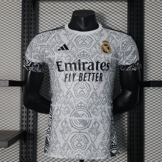 2024-25 Real Madrid White Special Edition Shirt for Mens, Name Number Customised  Real Madrid Special Edition Jerseys for Adults, Player Version