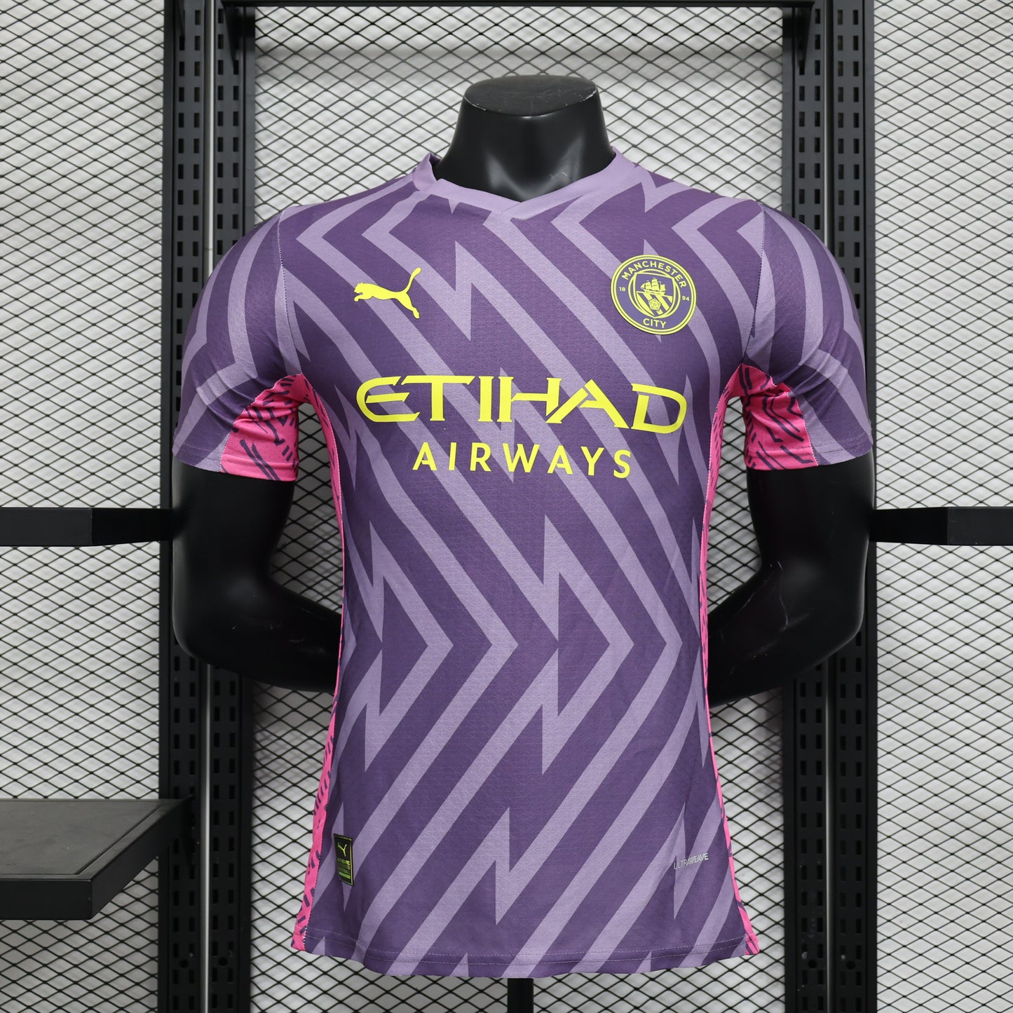 2024/25 Manchester City Special Purple Shirt for Men, Manchester City Jerseys Name and Number customizable, 10-20 Days to Delivery in Your Address