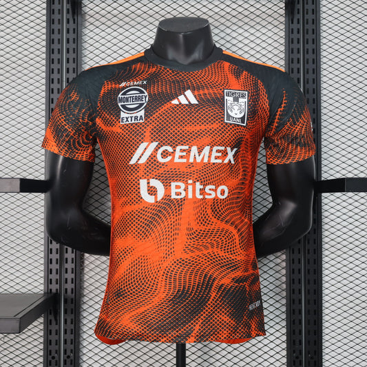 2024-25 Tigres Third Kit Kit Football Uniforms Shirt for Adults, Name Number Customised the Tigres Team Football Jersey, Player Version