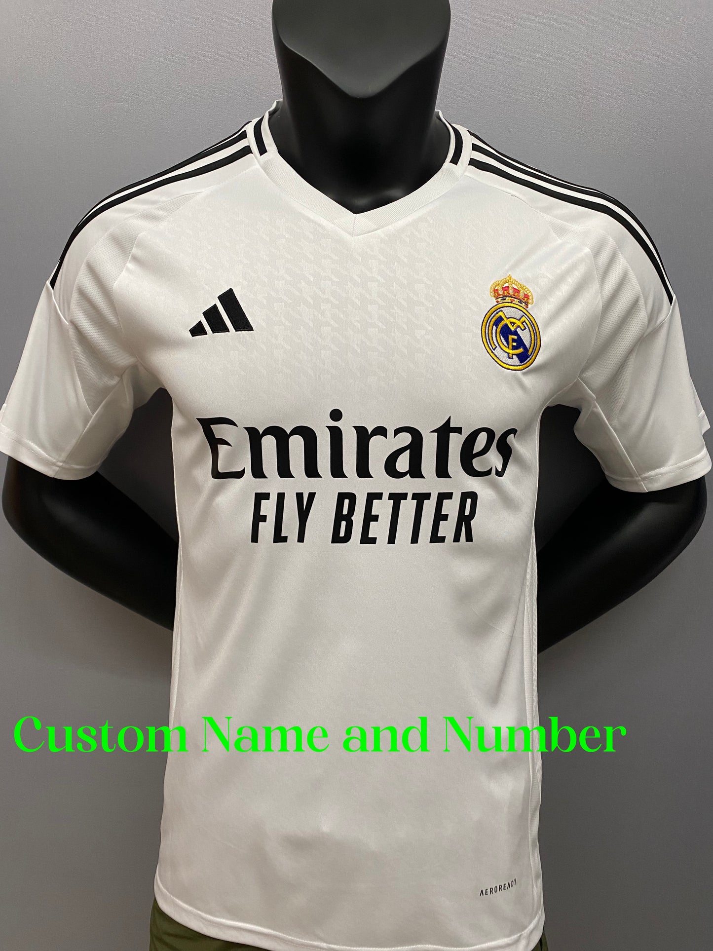 2024/25 Real Madrid Shirts for Mens, Real Madrid Jerseys Name Number Customised, 10-15 Days to Delivery in Your Address