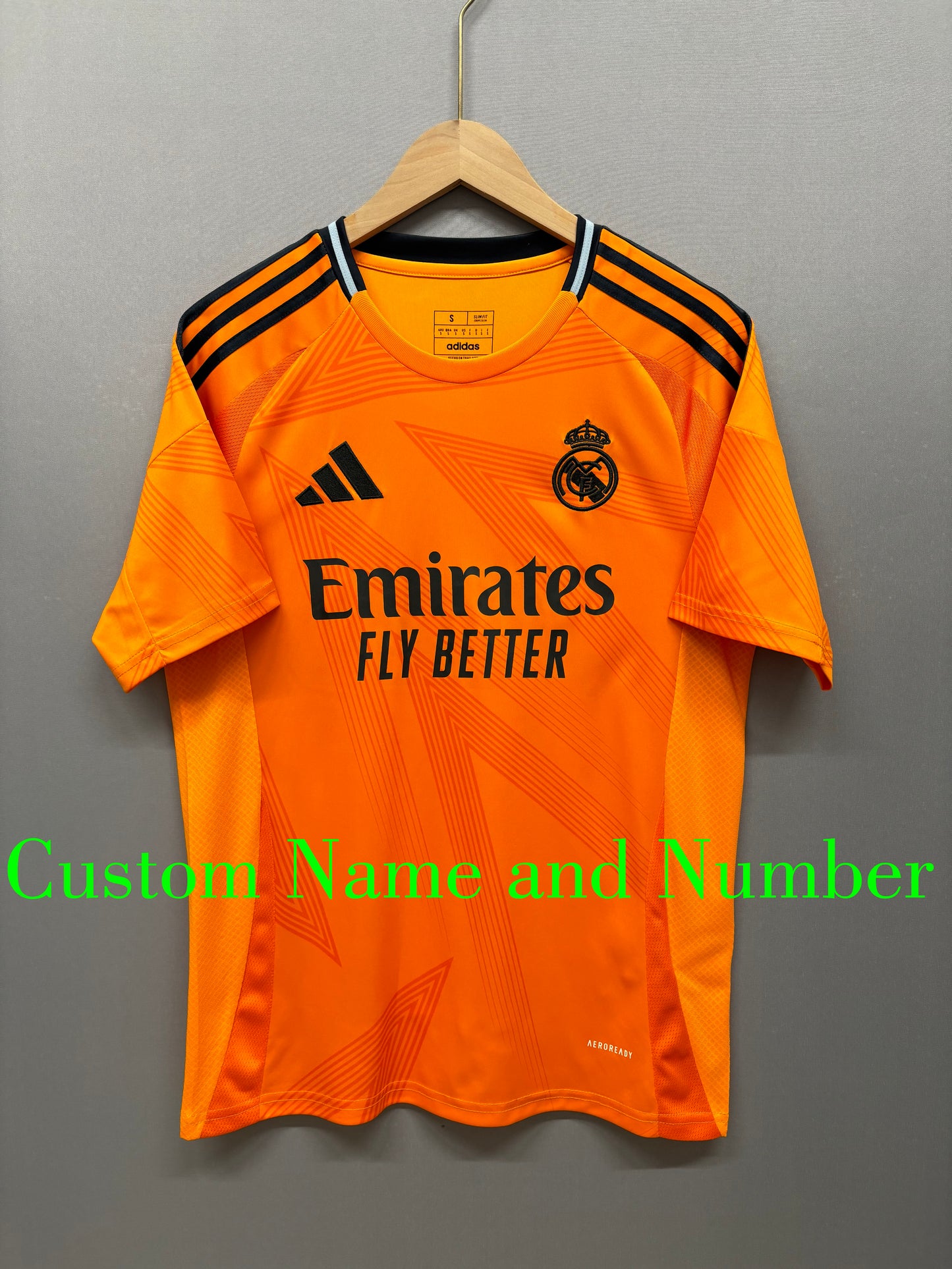 2024/25 Real Madrid Shirts for Mens, Real Madrid Jerseys Name Number Customised, 10-15 Days to Delivery in Your Address