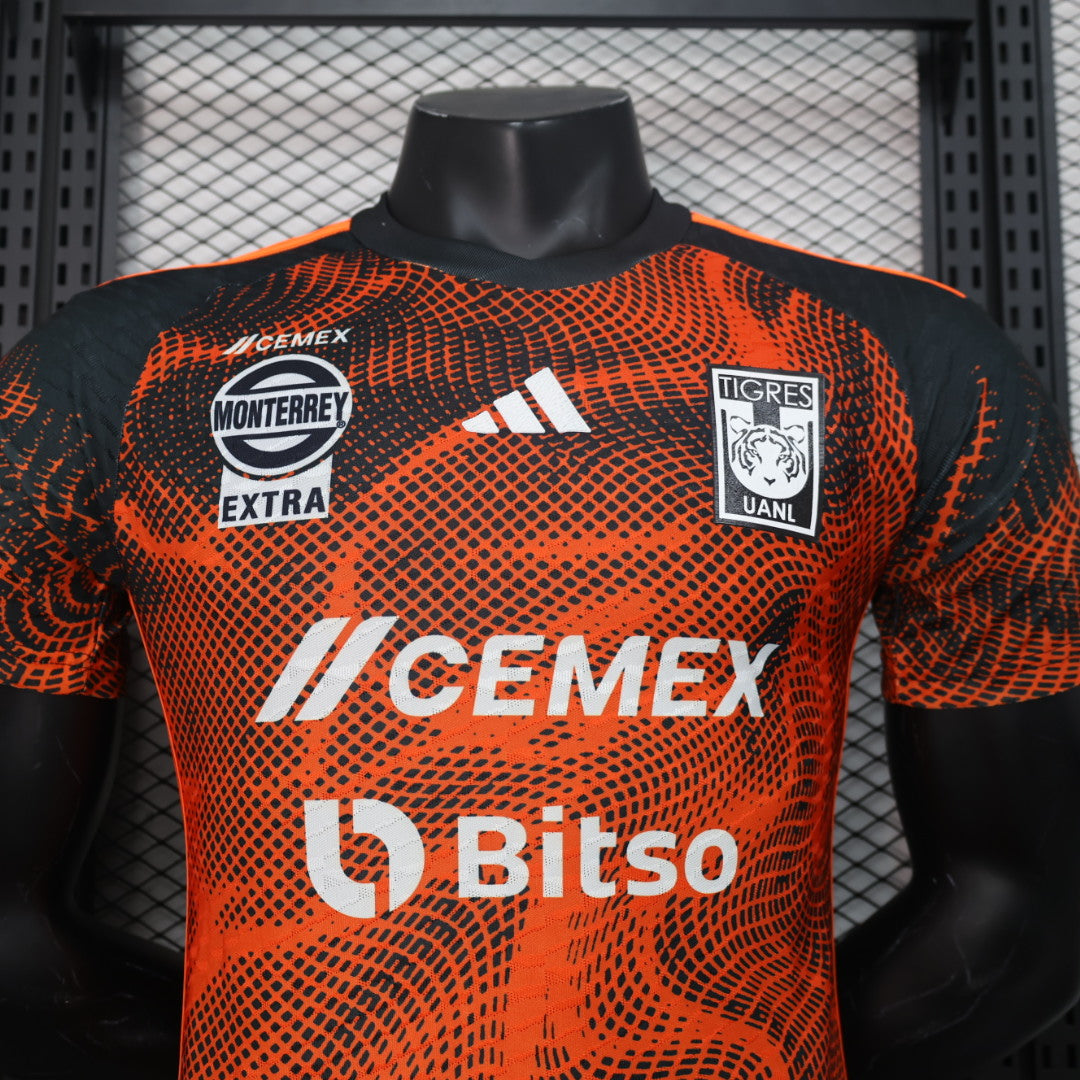 2024-25 Tigres Third Kit Kit Football Uniforms Shirt for Adults, Name Number Customised the Tigres Team Football Jersey, Player Version