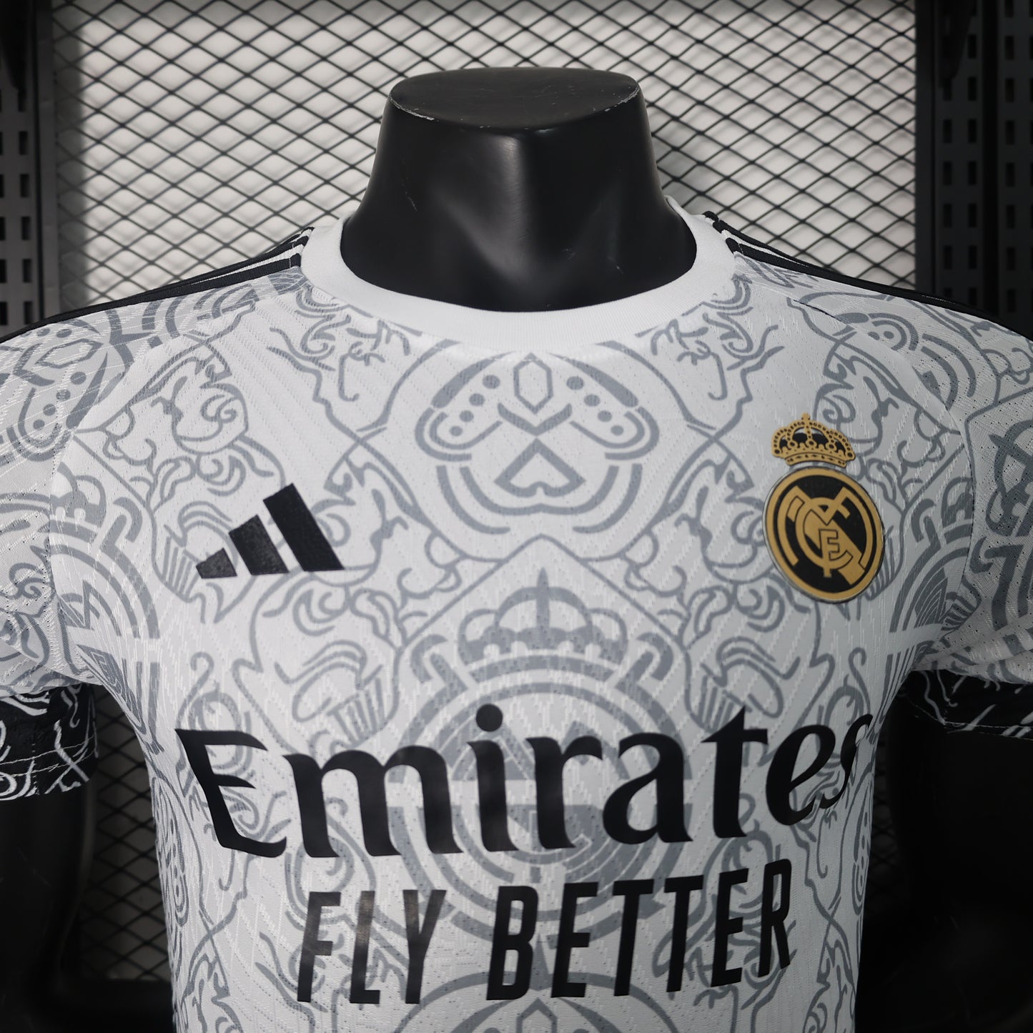 2024-25 Real Madrid White Special Edition Shirt for Mens, Name Number Customised  Real Madrid Special Edition Jerseys for Adults, Player Version