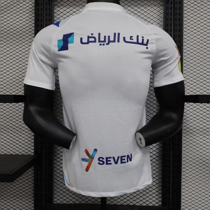 2024-25 Al-Hilal Away Shirt for Men, Name and Number Customize Football Jerseys, Player Version