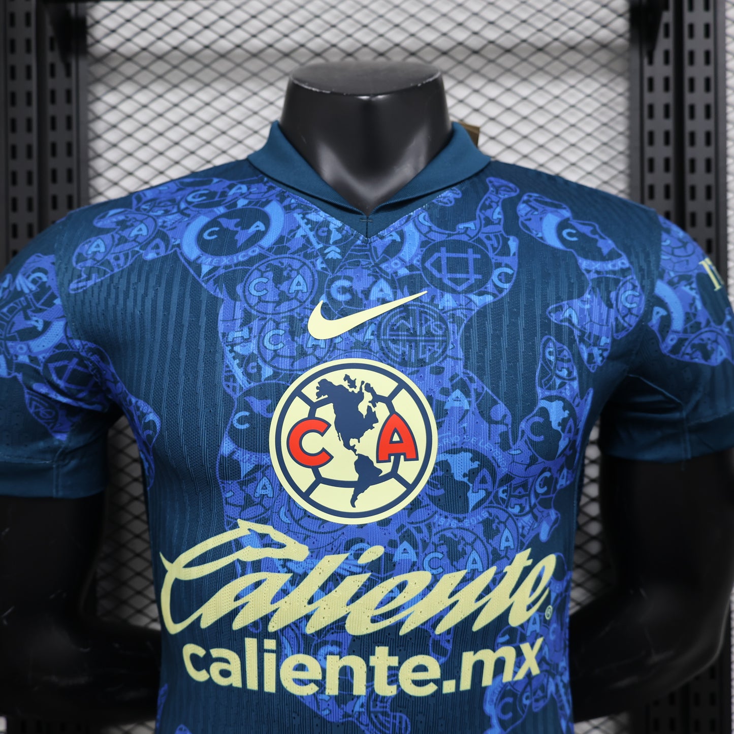 2024/25 Club América Away Blue Shirt for Men, Club América Jerseys Name and Number customizable, 10-20 Days to Delivery in Your Address