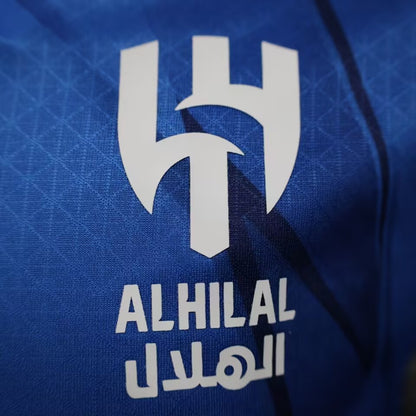 2024-25 Al-Hilal Home Shirt for Men, Name and Number Customize Football Jersey, Player Version