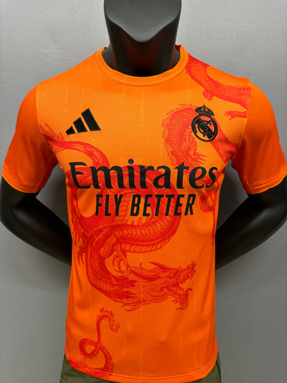 2024 /25 Real Madrid Year of the Dragon shirt for men, Name and number can be customized, Real Madrid Year of the Dragon Jersey,White Y3, 10-15 Days to your destinatio