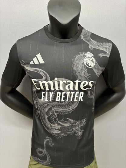 2024 /25 Real Madrid Year of the Dragon shirt for men, Name and number can be customized, Real Madrid Year of the Dragon Jersey,White Y3, 10-15 Days to your destinatio