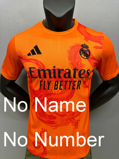 2024 /25 Real Madrid Year of the Dragon shirt for men, Name and number can be customized, Real Madrid Year of the Dragon Jersey,White Y3, 10-15 Days to your destinatio