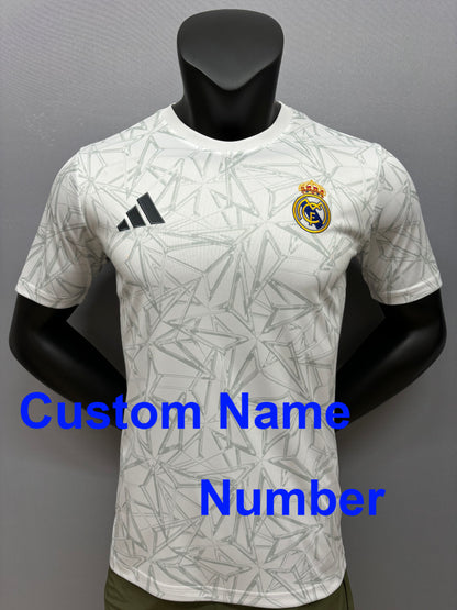 2024 /25 Real Madrid Training Shirts for Men , Name and number can be customized, Real Madrid Training Shirts, 10-15 Days to your destinatio