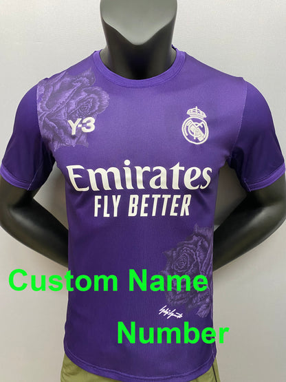 2024 /25 Real Madrid Y3 jersey for men, Name and number can be customized, Real Madrid Y3  jersey, 10-15 Days to your destinatio