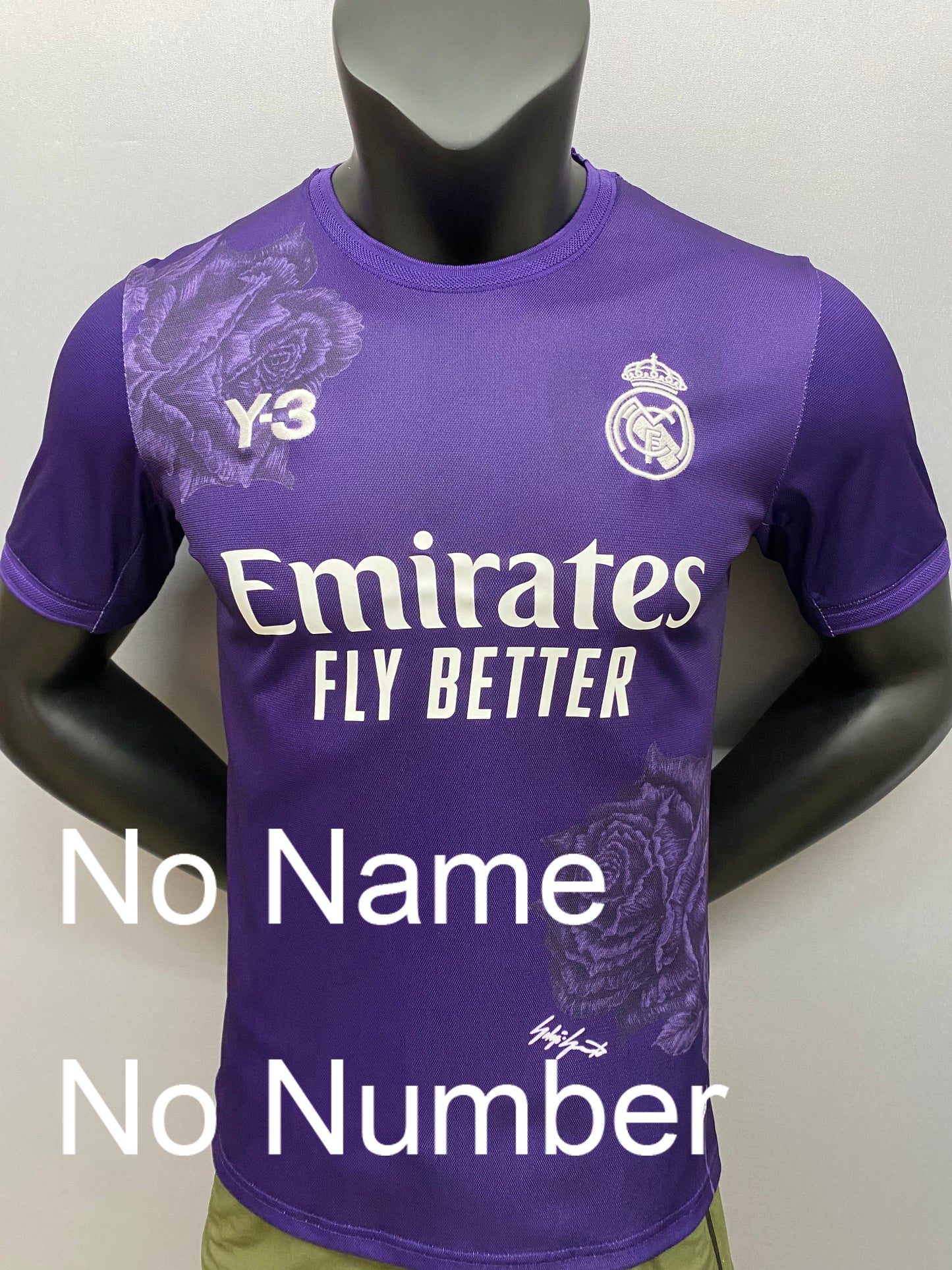 2024 /25 Real Madrid Y3 jersey for men, Name and number can be customized, Real Madrid Y3  jersey, 10-15 Days to your destinatio