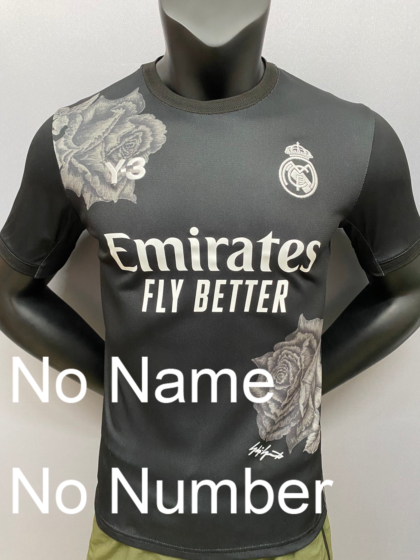 2024 /25 Real Madrid Y3 jersey for men, Name and number can be customized, Real Madrid Y3  jersey, 10-15 Days to your destinatio