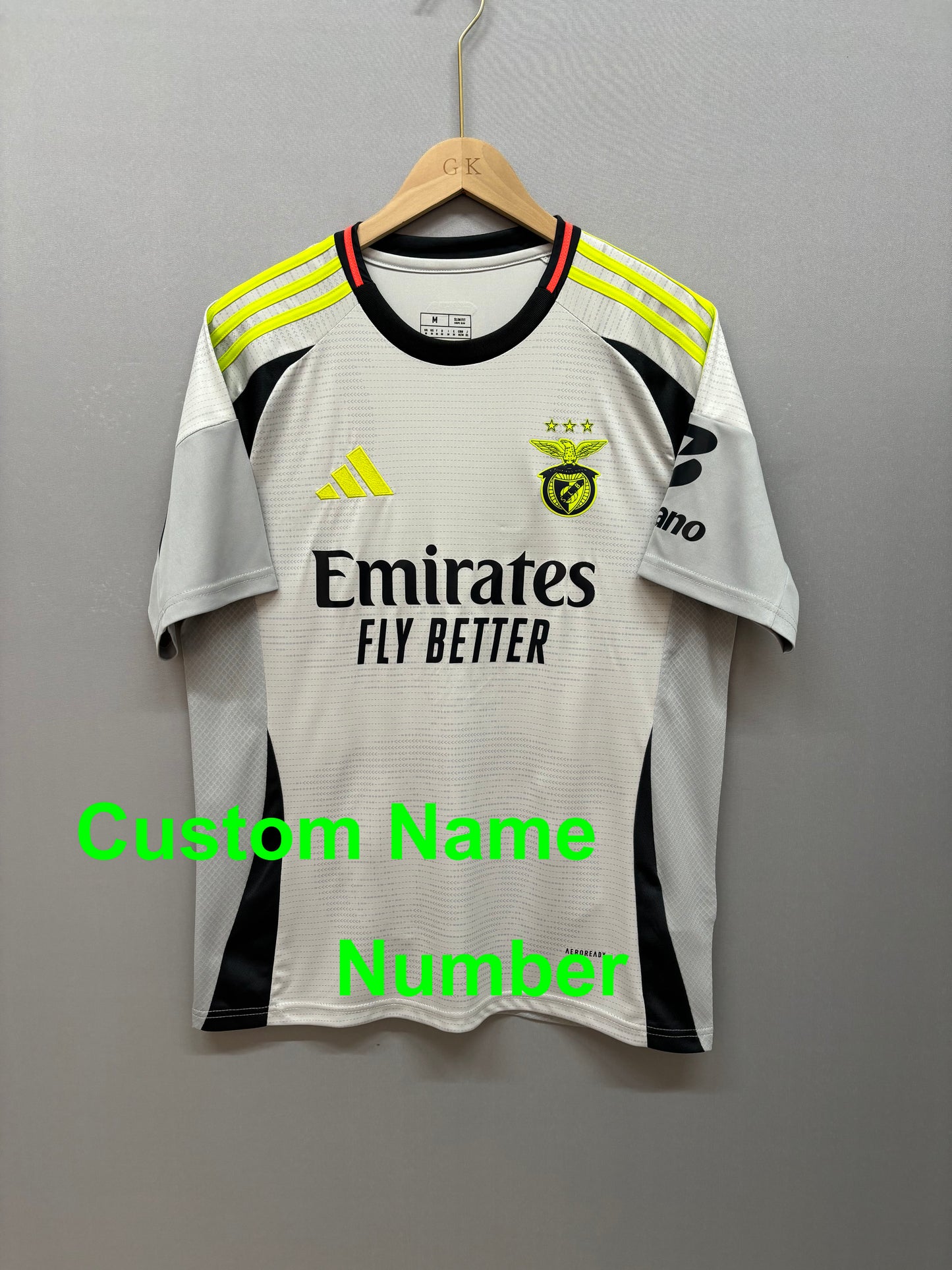 2024 /25 Benfica jersey for men, Name and number can be customized, Benfica home away third jersey, 10-15 Days to your destinatio