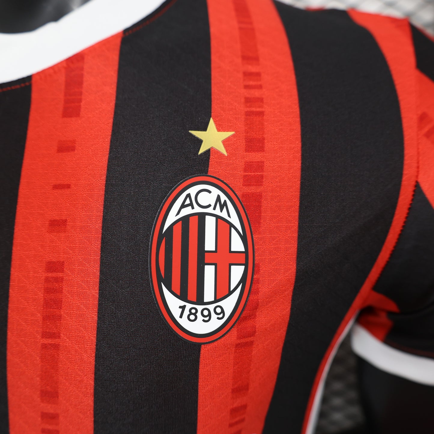 2024-25 AC Milan FC Home Shirt for Mens, Name Number Customised  AC Milan Football Jerseys forAdults, Player Version